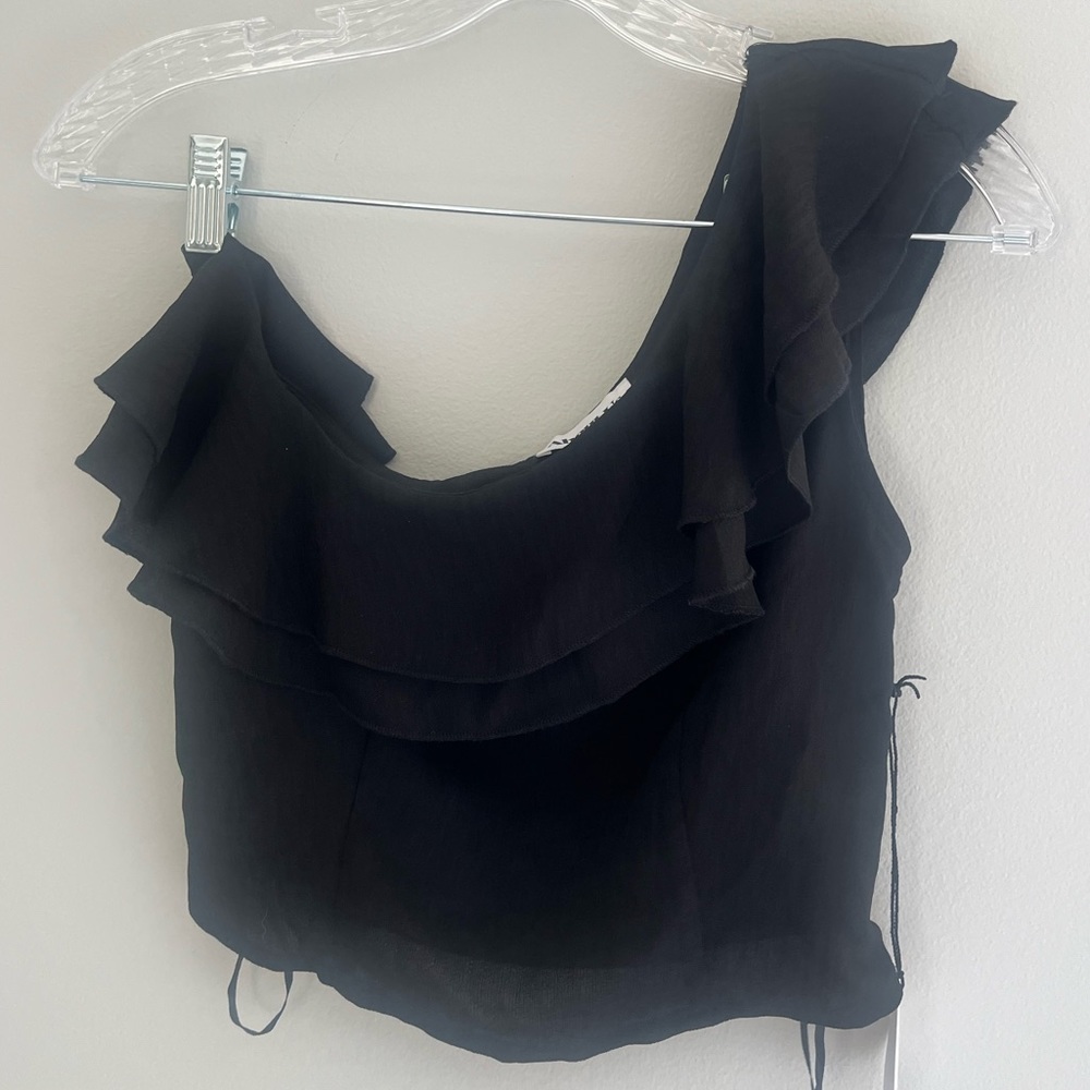 Asymmetrical crepe too cute and NWT XXS